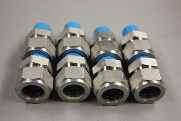 NEW SWAGELOK FITTING LOT OF 8 SS-1210-1-6
