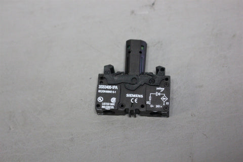 Unused SIEMENS YELLOW LAMP MODULE 3SB3400-1PA