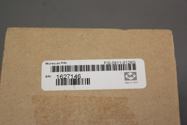 NEW MICROSCAN FIS-0911-0126G BARCODE SCANNER
