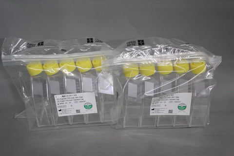 2 NEW PACKS (5 EACH) SARSTEDT TC CELL CULTURE  FLASKS T75 VENTED CAP 83.3911.302