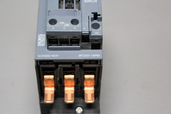 Siemens 3RT2037-1AP60 POWER CONTACTOR
