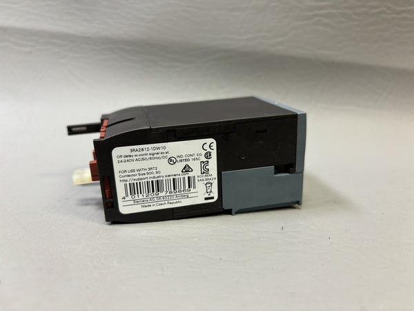 UNUSED Siemens Sirius Time Relay 3RA2812-1DW10