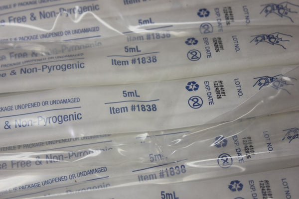 THOMAS SCIENTIFIC ASPIRATING PIPETTE 5ML STANDARD TIP 1838 300 PCS