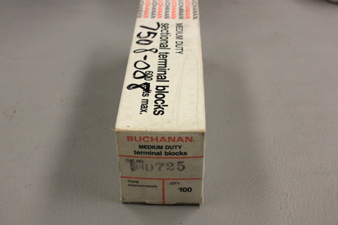 98 PCS BUCHANAN 0725 TERMINAL BLOCKS