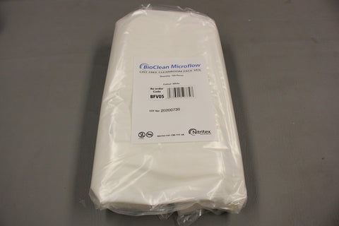 100 Pcs Ansell BFV05 BioClean Microflow Cleanroom Face Veil