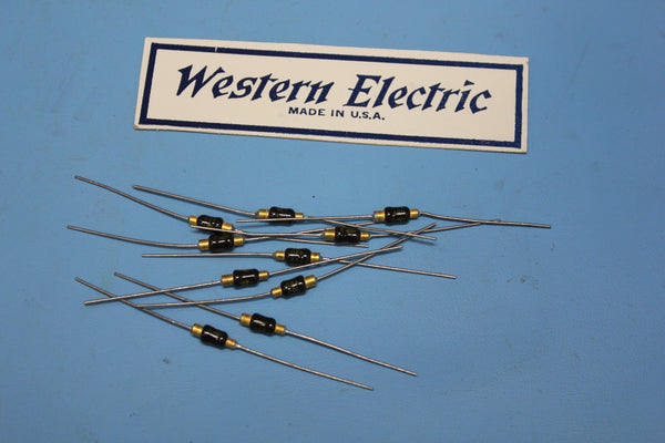 Lot of 10 Unused Vintage Western Electric 712 420 R Diode Diodes