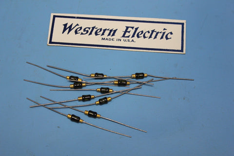Lot of 10 Unused Vintage Western Electric 712 420 R Diode Diodes