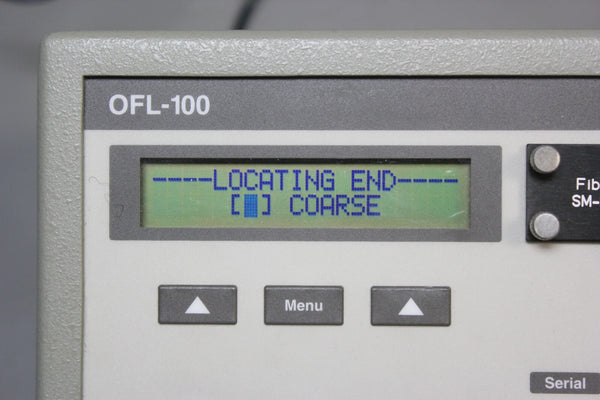 NOYES OPTICAL TIME DOMAIN REFLECTOMETER OTDR  OFL-100