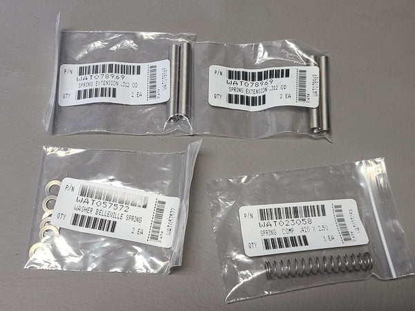 LOT OF NEW WATERS WASHERS & SPRINGS