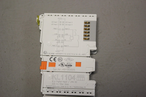 BECKHOFF I/O MODULE KL1104