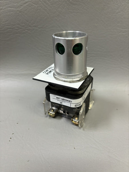 ALLEN BRADLEY 800T-QBH24GD1 GREEN ILLUMINATED PUSH BUTTON