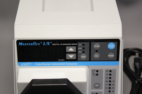 COLE PARMER DIGITAL STANDARD DRIVE WITH PUMP HEAD 7523-60 77200-60