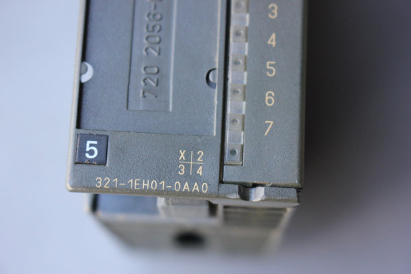SIEMENS 6ES7 321-1EH01-0AA0 INPUT MODULE TERMINAL BLOCK