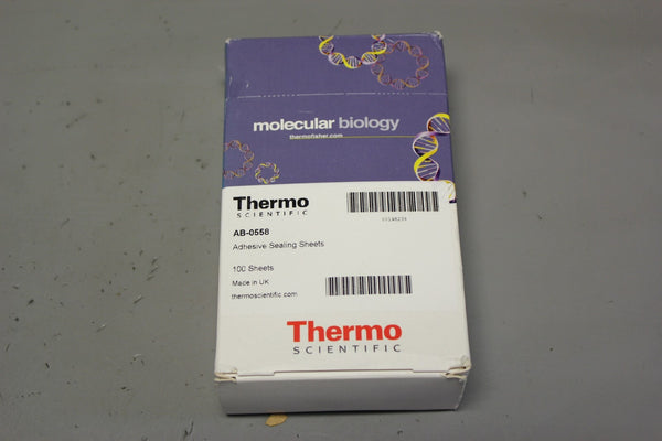 100 NEW THERMO SCIENTIFIC ADHESIVE SEALING SHEETS AB-0558