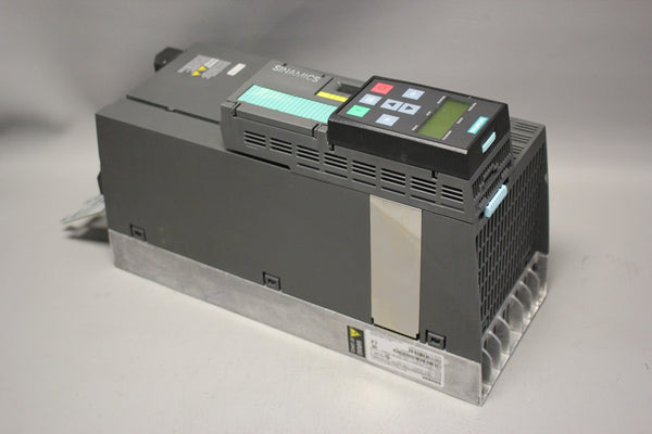 SIEMENS SINAMICS POWER MODULE WITH CONTROL UNIT AND KEYPAD 6SL3210-1PB21-8UL0