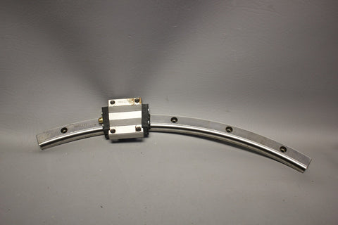 THK CURVED LINEAR RAIL WITH BLOCK MN8I279