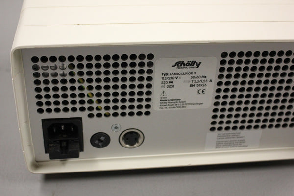 ABLESTIK SCHOLLY CURING FIBER OPTIC LIGHT SOURCE  FX650.LUXOR 3 151926