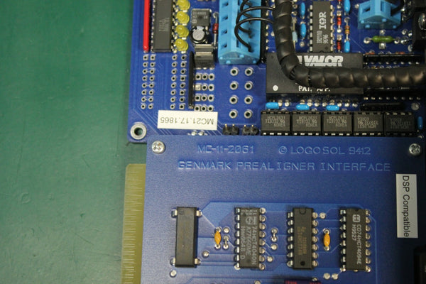 Genmark Logosol Robot Motion Control Board MC-21.DSP PREALIGNER MC-11-2061