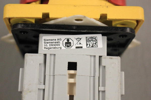 SIEMENS 3LD2003-1TP53 3 POLE DISCONNECT SWITCH