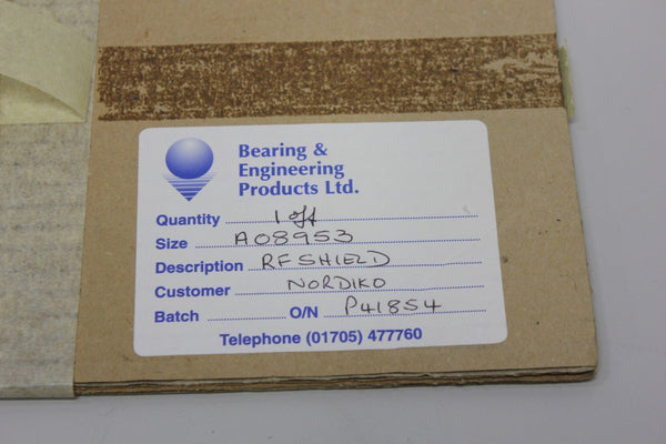 Nordiko RF Viewport Shield Sputtering System 