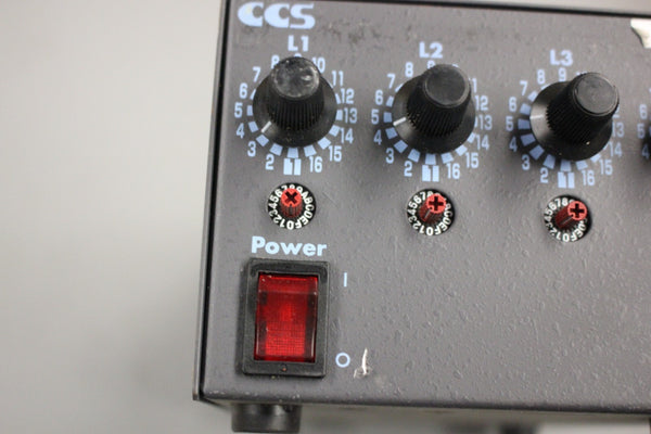 CCS CHANNEL LED LIGHT SOURCE POWER SUPPLY  PD-3012-4 (CE)