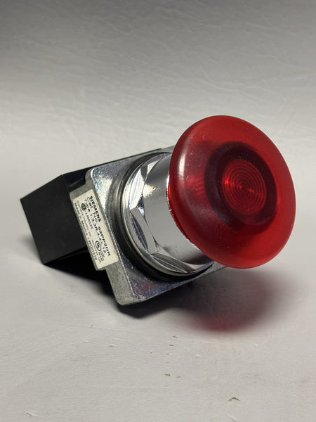 SIEMENS 52PP2NR ILLUMINATED RED PUSHBUTTON
