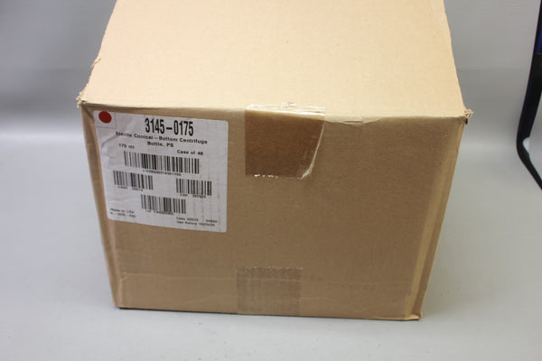 THERMO SCIENTIFIC STERILE CONICAL BOTTOM CENTRIFUGE BOTTLE 175ML 48 PCS 3145-017