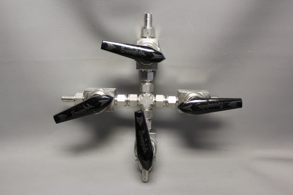 SWAGELOK 4 STAINLESS STEEL BALL VALVE ASSEMBLY  SS-45S8