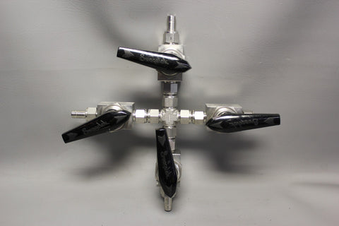 SWAGELOK 4 STAINLESS STEEL BALL VALVE ASSEMBLY  SS-45S8