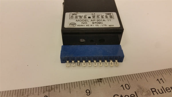ASAHI DIGITAL VOLTMETER PANEL METER AP-201A-11