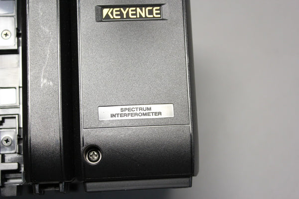 KEYENCE LASER DISPLACEMENT METER W/ SPECTROSCOPY UNIT SI-F1001 & SI-F01U