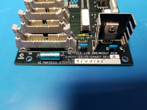 Ultratech Stepper Reticle LIB Breakout Board 03-15-04607 Rev. A