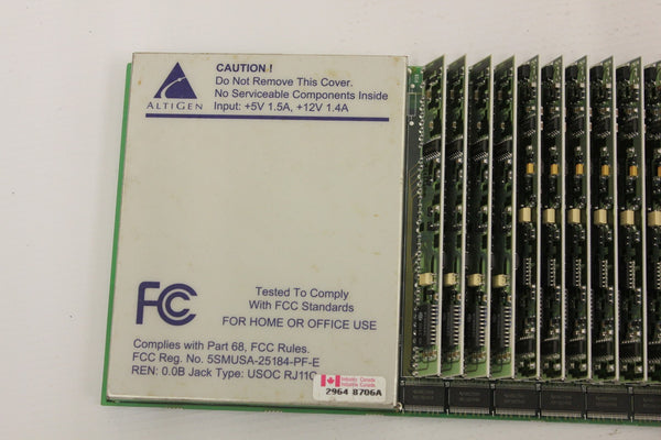 Altigen ALTI-CD0408UD-SPH001 8 Trk 4 Ext Phone System Board Card