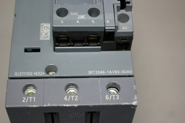 UNUSED SIEMENS POWER CONTACTOR 3RT2046-1AV60-0UA0