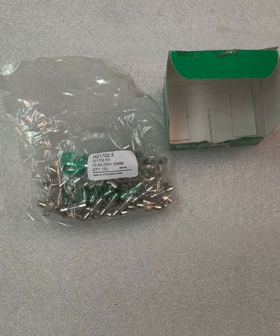 littlefuse H21702.5  fuses 91 pcs NEW