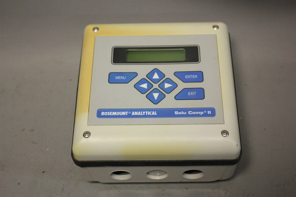 ROSEMOUNT SOLU COMP II TURBIDIMETER T1055-11-21 LOC:AS38.B1.6