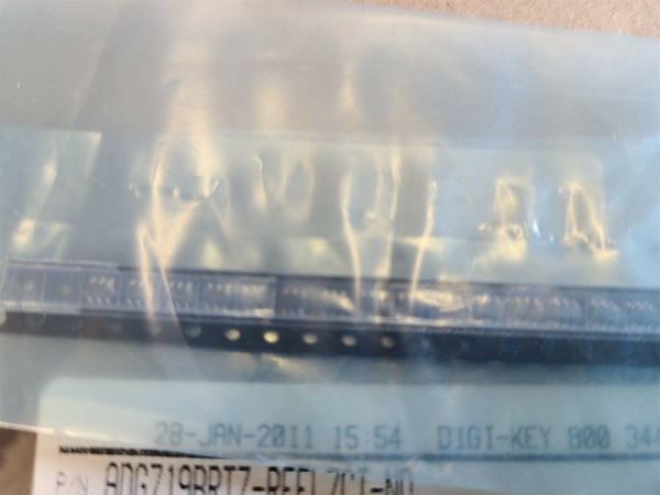 18 NEW ANALOG DEVICES SPDT SWITCH IC'S SOT23-6 ADG719BRTZ-REEL7