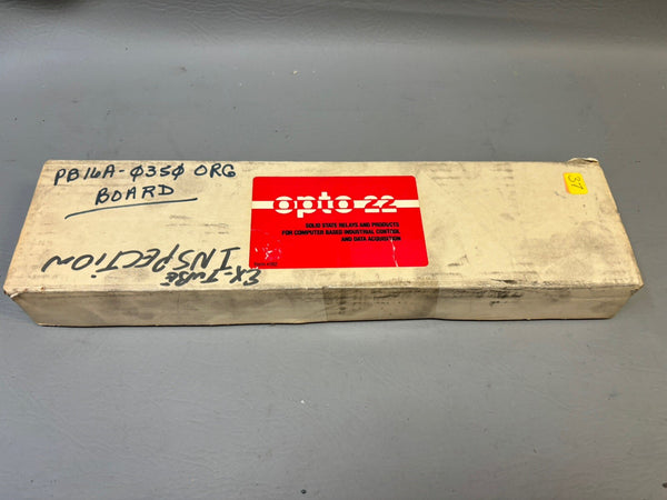 OPTO 22 PB16A I/O RELAY CIRCUIT BOARD MODULE 16 POSITION