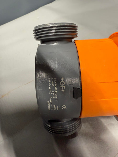 GEORG FISCHER  PNEUMATICALLY ACTUATED VALVE #4 WITH 199190305 POSITION INDICATOR