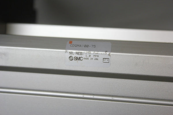 LARGE SMC PNEUMATIC GUIDED CYLINDER CDQMA100-75