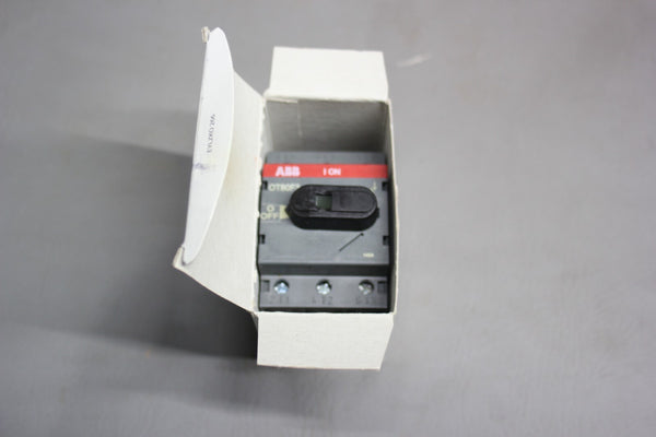 NEW ABB SWITCH DISCONNECTOR OT80F3