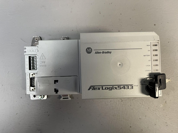 ALLEN BRADLEY FLEXLOGIC PROCESSOR UNIT CPU 1794-L33 Series A