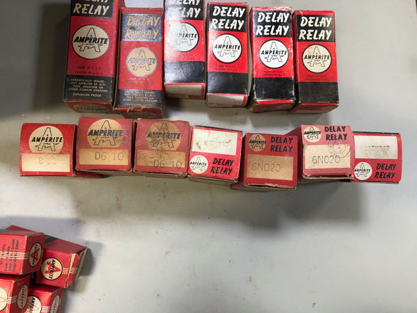 Amperite Delay Relay Miniature Tube Lot of 18