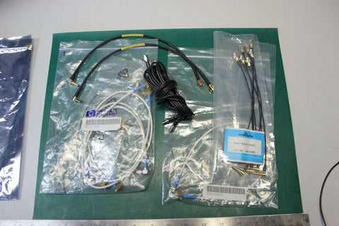 LOt OF RF MICROWAVE CABLE ASSEMBLIES