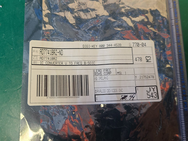 49 NEW ANALOG DEVICES VOLTAGE TO FREQUENCY CONVERTER IC AD7741BRZ