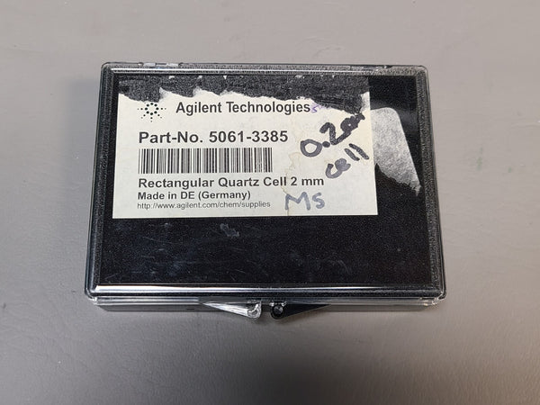 AGILENT LIGHT PATH FLOW THROUGH CELL QS 2.00MM 2.00 MM 5061-3385