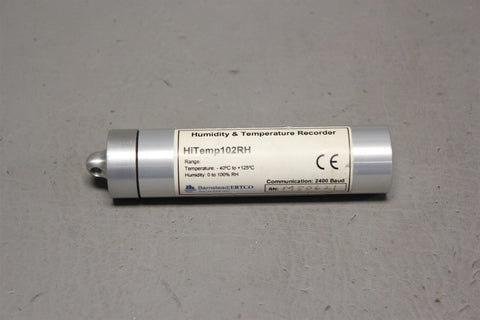 Barnstead ERTCO HUMIDITY & TEMPERATURE RECORDER HiTemp102RH