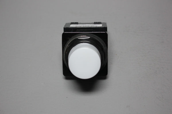 SIEMENS WHITE ILLUMINATED PILOT BUTTON 52BL4LB W/52AAILB