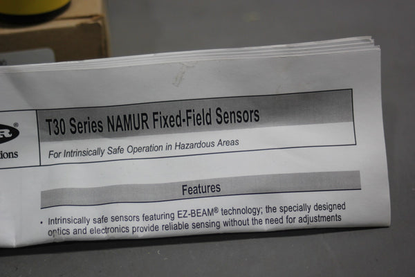 NEW BANNER NAMUR SENSOR  T30AD9FF150Q