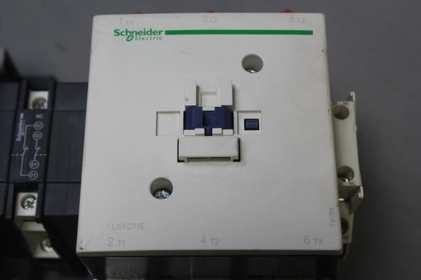 SCHNEIDER ELECTRIC REVERSING CONTACTOR LC1D115